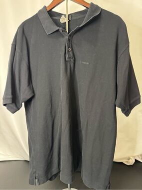 Patagonia Men's Black Polo Shirt size XL